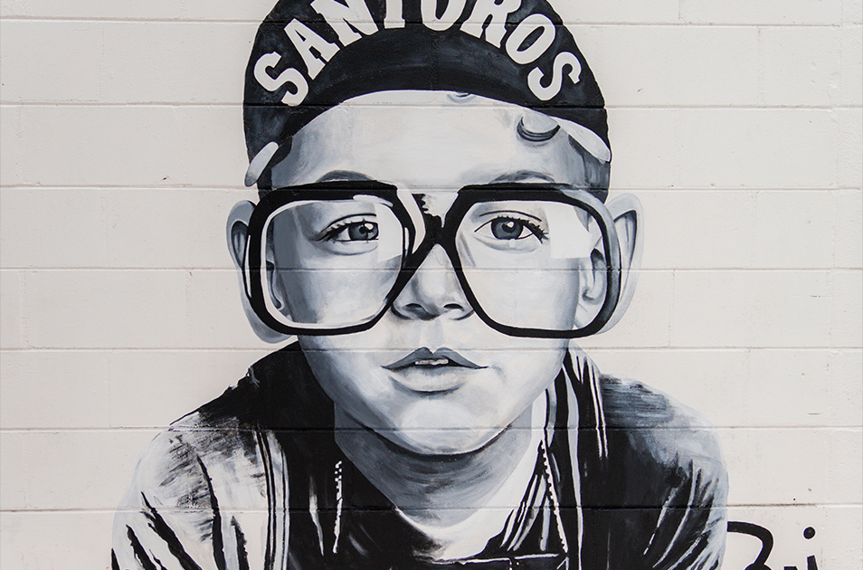 Santoro's Wall Mural 