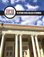 Sykes College of Business - Top 10 Reasons to Attend COB