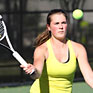 Lauren Hewett ’14 has played tennis in five different countries. As a member of UT's women's tennis team, the Hertfordshire, England, native has now brought her competitive nature to Tampa. 