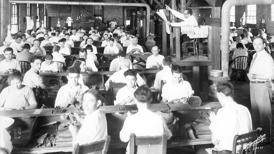 Cigar workers in Ybor City
