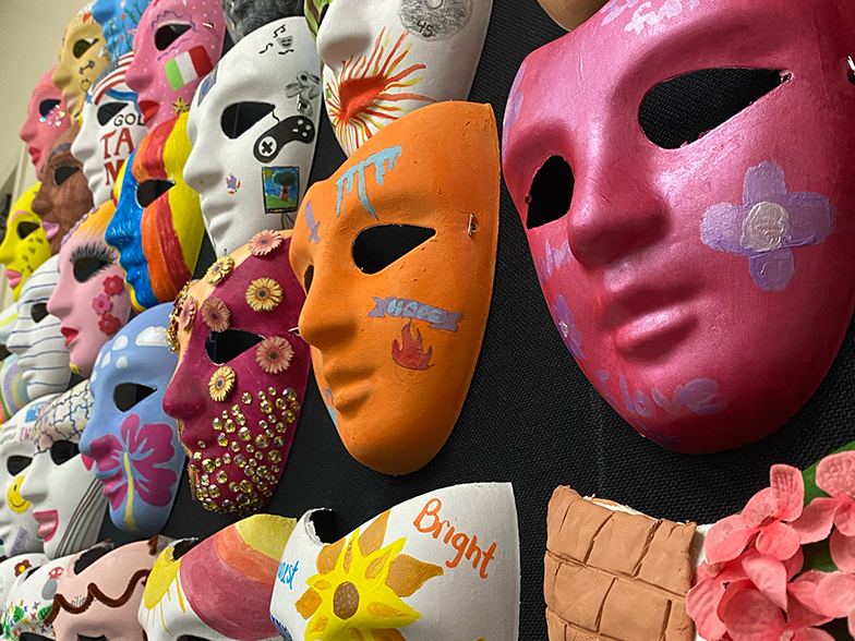 Painted masks
