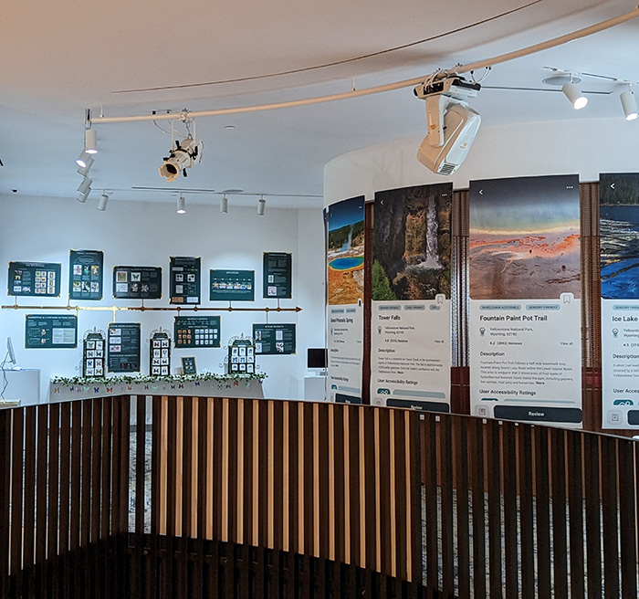 artist working on prints