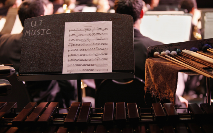 Sheet Music on a stand Sheet Music on a stand