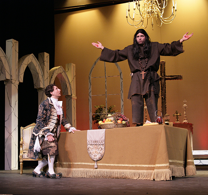 Students performing