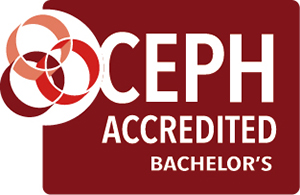 CEPH Accredited Bachelor's Logo