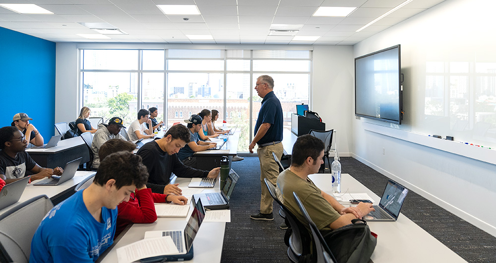 Sports Management class