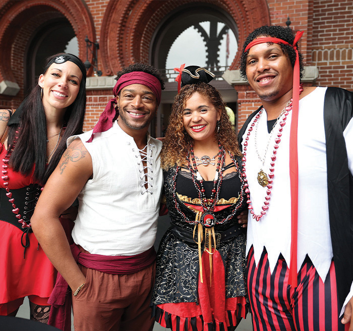 alumni at Gasparilla Brunch