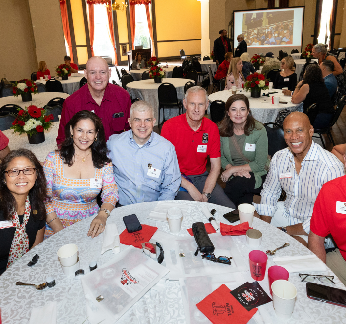 alumni at Gasparilla Brunch
