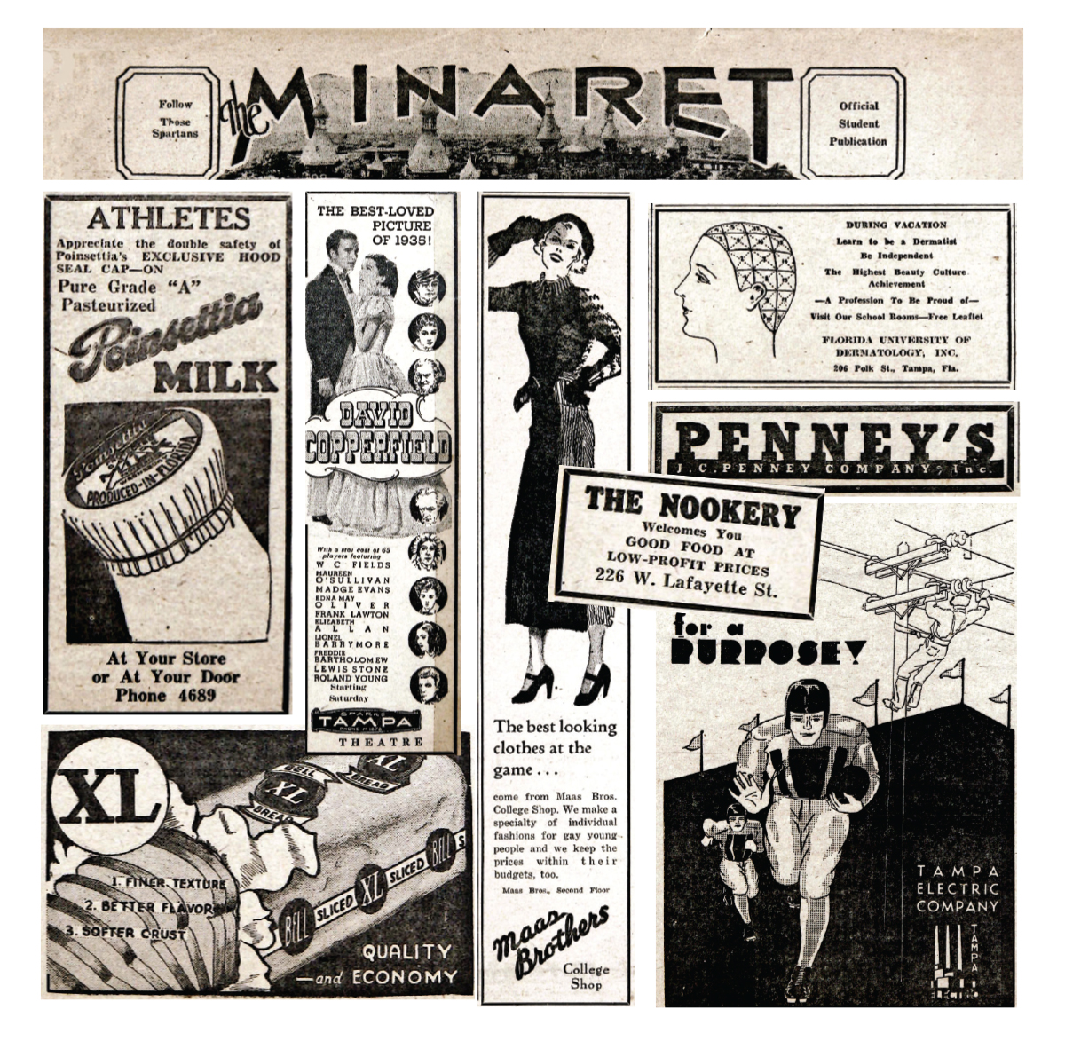 Images of past UTampa presidents at their inaugurations