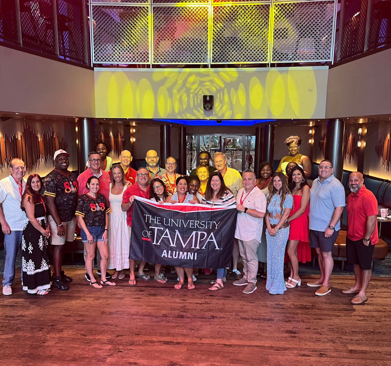 President Dahlberg giving her inauguration speech.