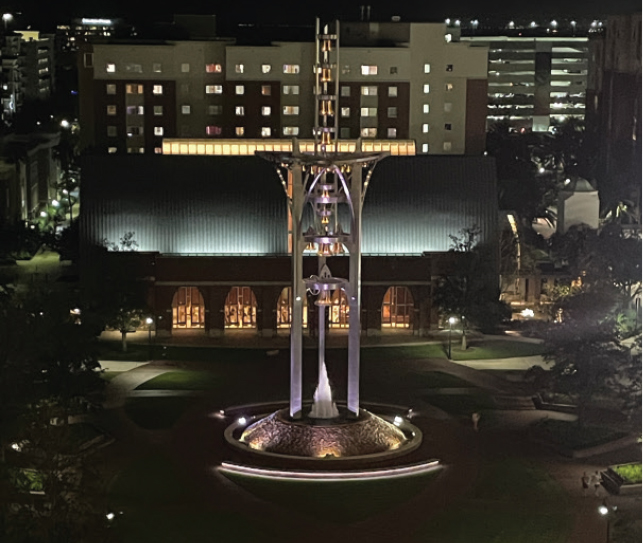 A PHOTO OF THE ARS SONORA AT NIGHT