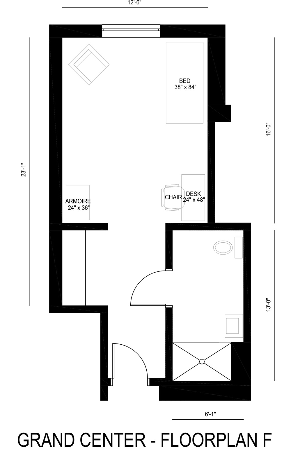 Grand Center Floorplan F