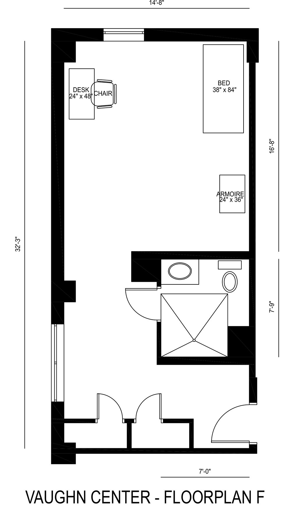 Vaughn Center Floorplan F