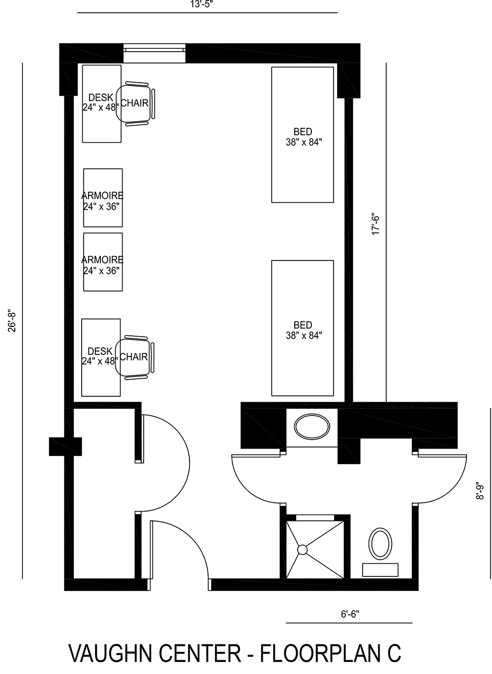 Vaughn Center Floorplan C