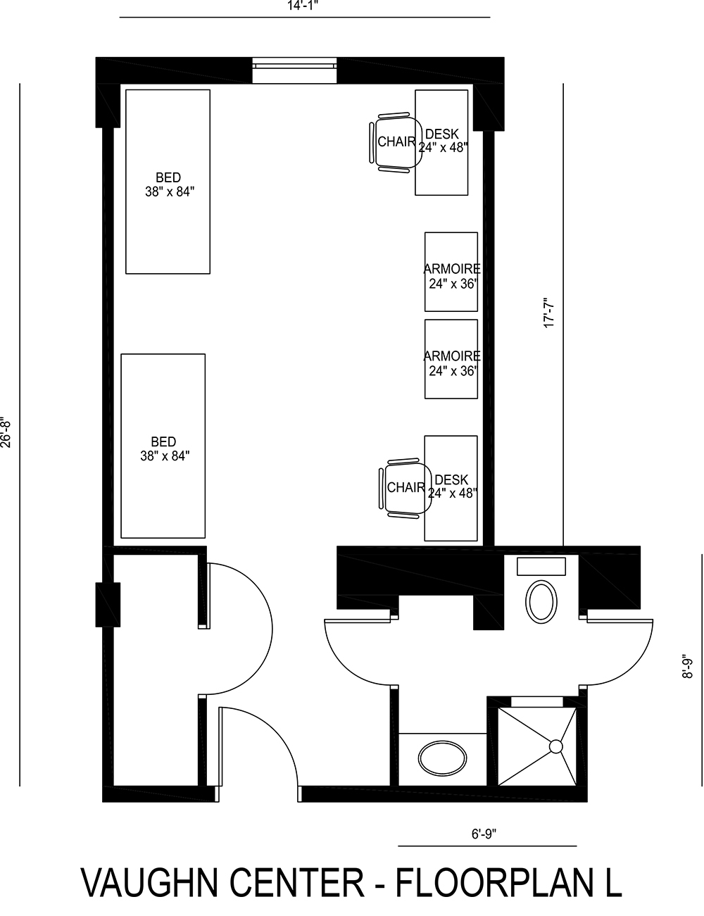 Vaughn Center Floorplan L