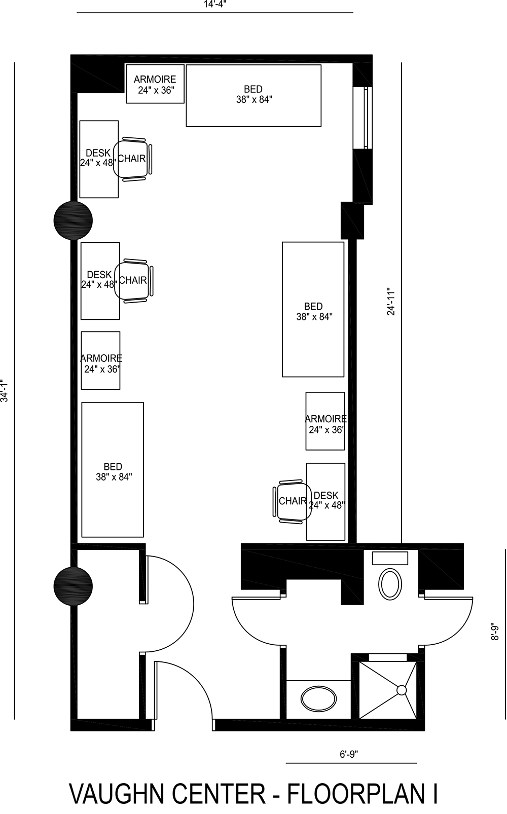 Vaughn Center Floorplan I