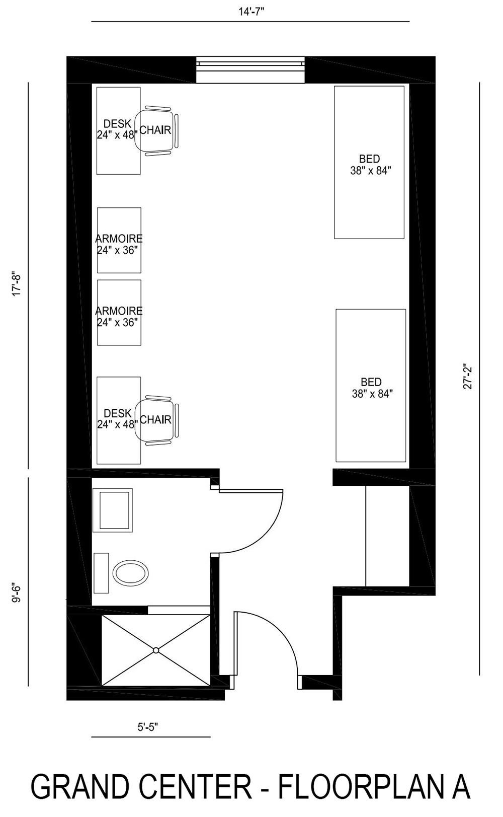 Grand Center Floorplan A