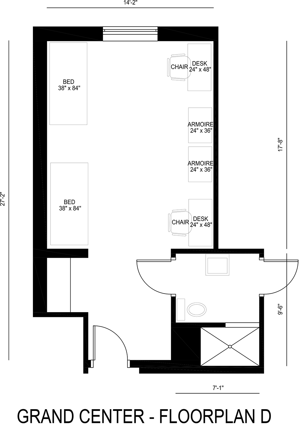 Grand Center Floorplan D