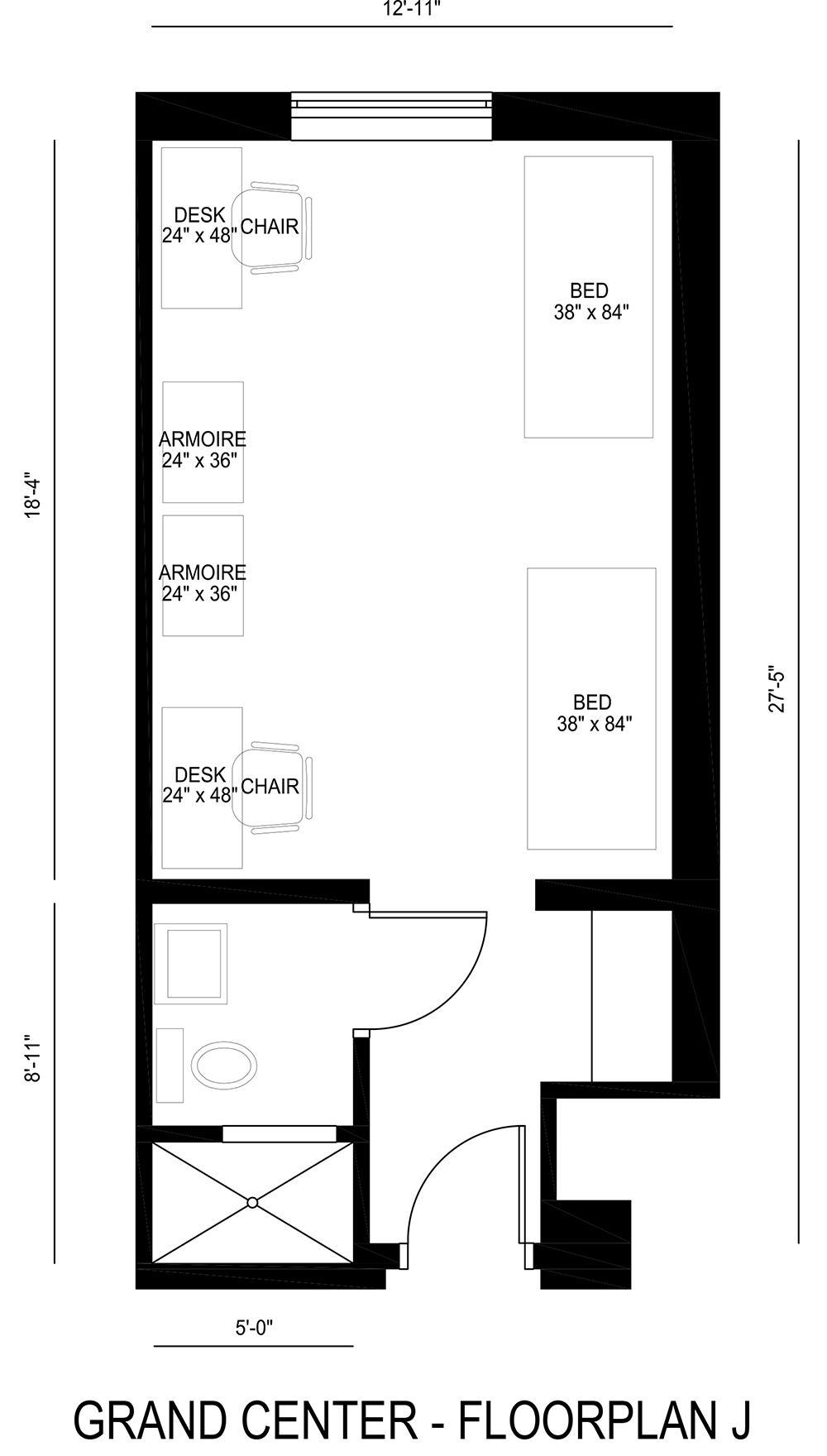 Grand Center Floorplan J