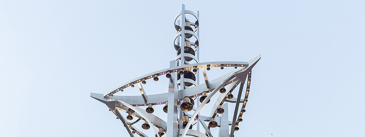 Bells at the top of the Ars Sonora