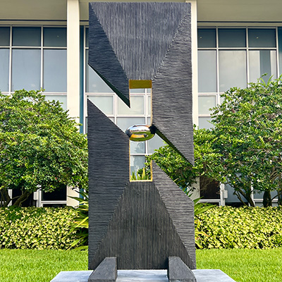 "Open Window" sculpture