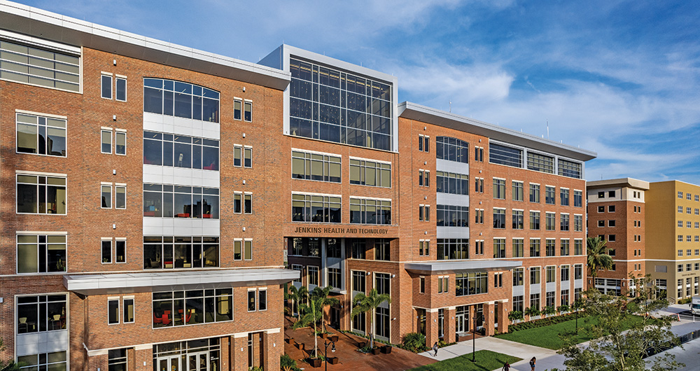 Jenkins Health and Technology Building, where the LRC is located