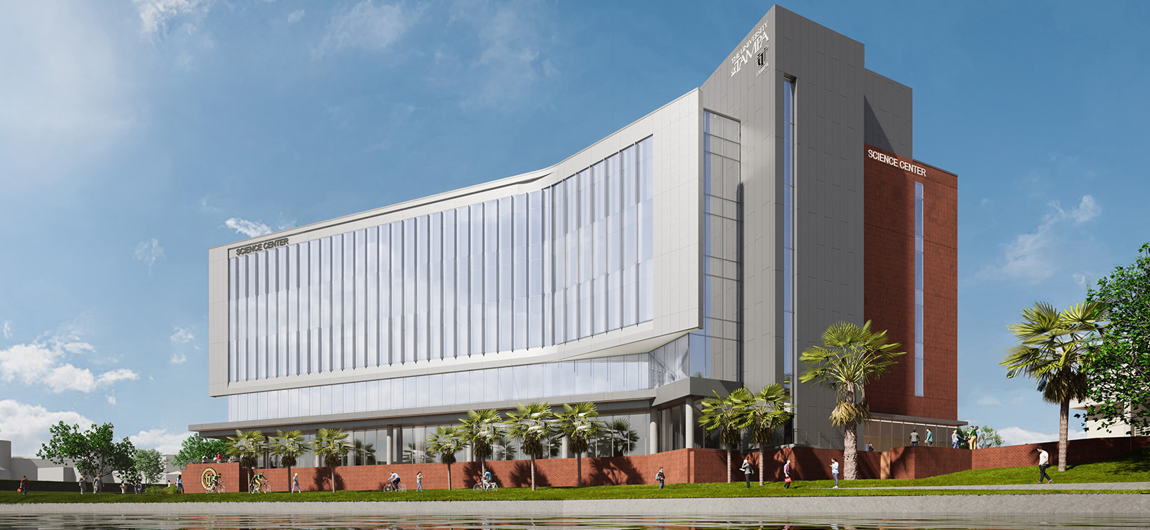 Rendering of the Science Center building