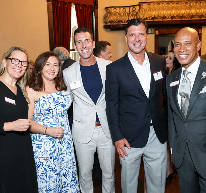 Alumni at a gathering