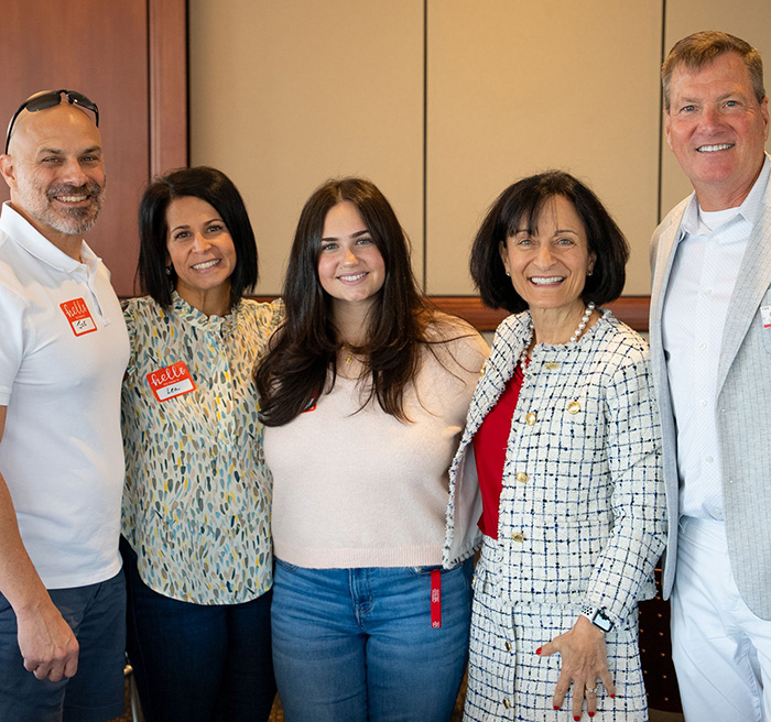 President Dahlberg and her husband, Brian, attend fall workshop