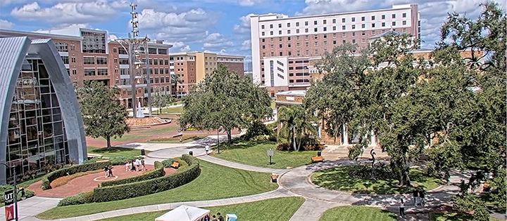 View from Sykes Plaza webcam