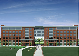 Phase II of Grad Building