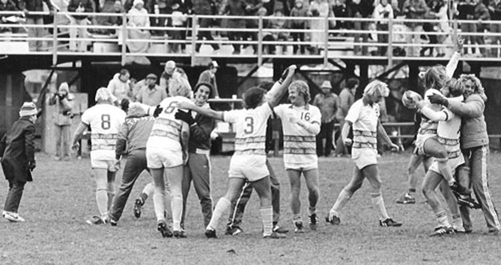 Archive soccer team photo
