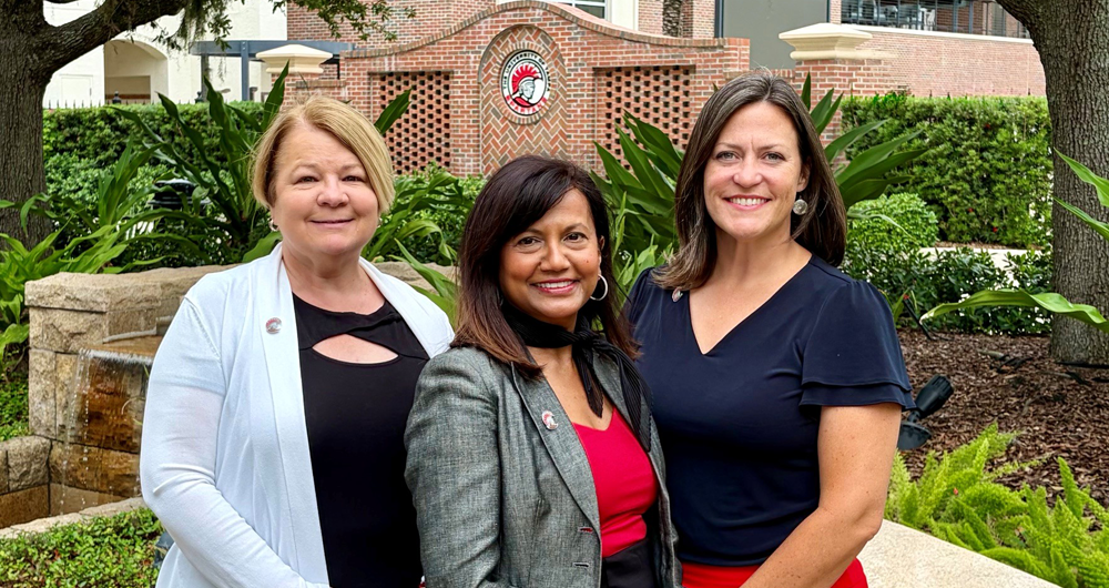 UTO team: Beth Jordan, Oma B. Singh, Ashley Craig