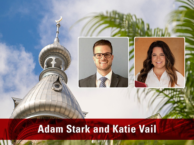 Adam Stark and Katie Vail
