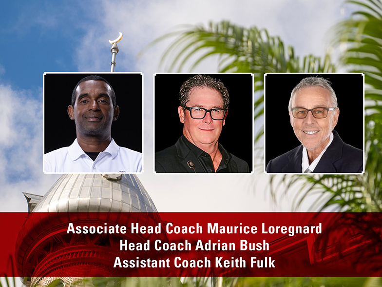 Adrian Bush and assistant coaches