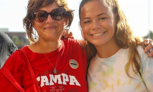 Mom and daughter