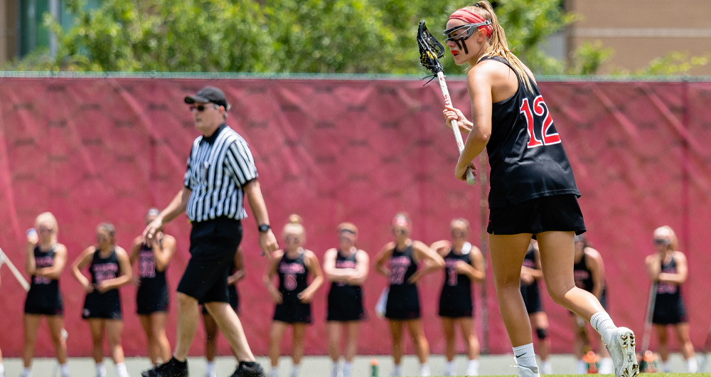 Women's lacrosse player Women's lacrosse player