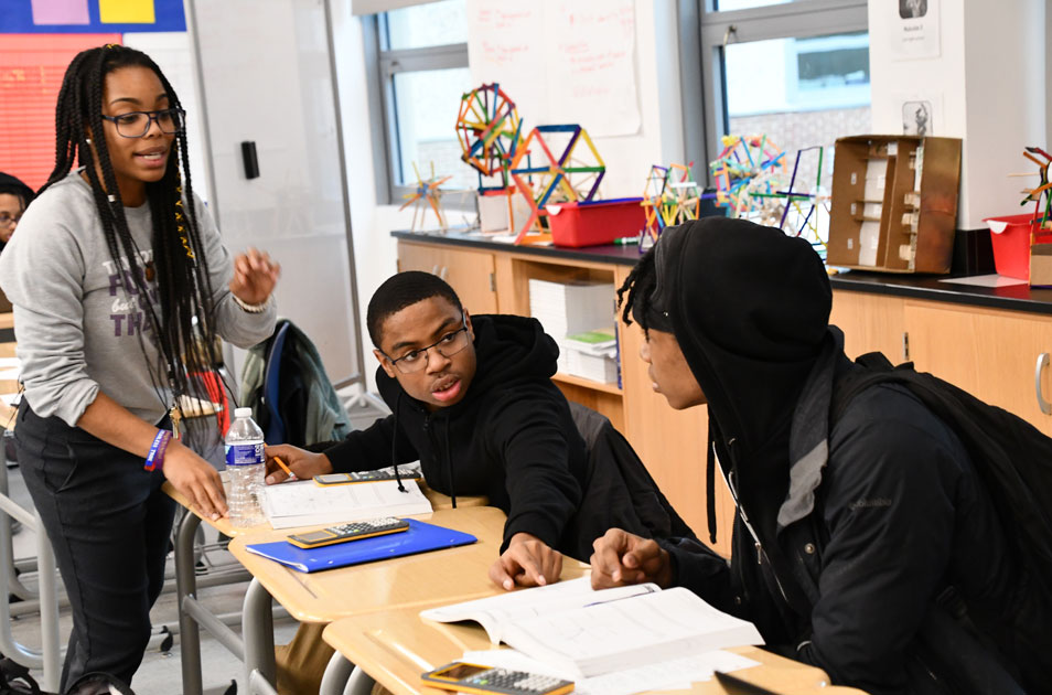 Ashley Kearney ’12 at Ron Brown College Preparatory High School