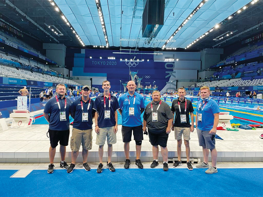 Phil Murray and other officials