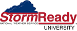 StormReady University Logo