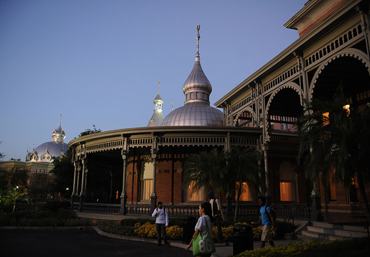 Back veranda of Plant Hall