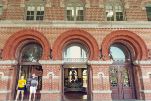 The entrance to Plant Hall