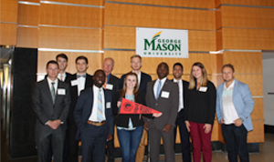 Students visiting George Mason University Students visiting George Mason University