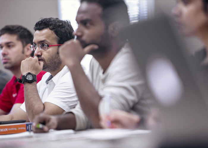 Students in lecture