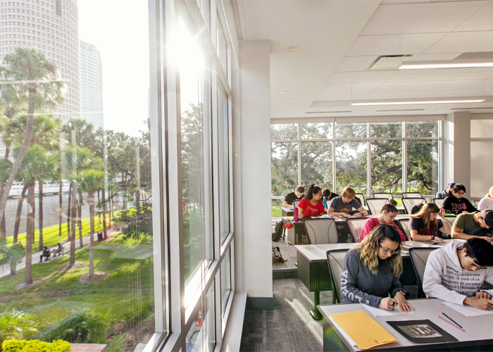 Students in class