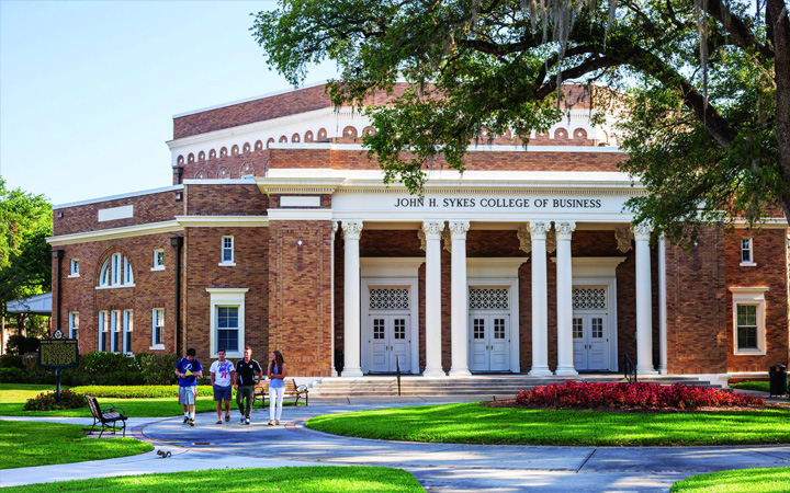 Sykes College of Business building