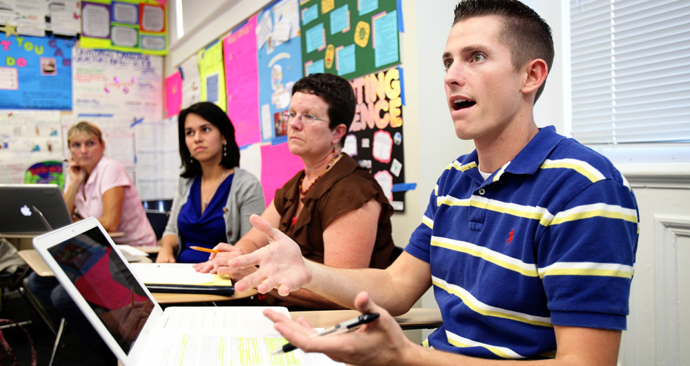 students in classroom 