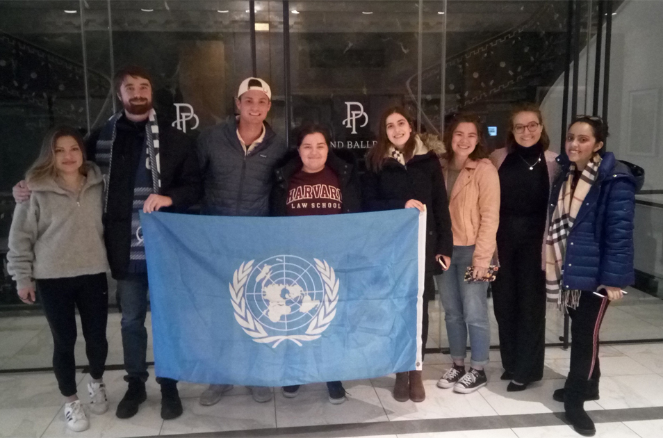 Students at 2019 Model UN