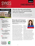 Ethics Newsletter Cover