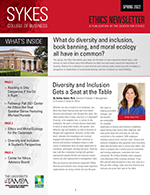 Ethics Newsletter Cover
